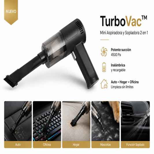 Aspiradora Manual TurboVac